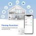 Mini Smart Plugs That Work with Alexa and Google Home, MONGERY WiFi Outlet Socket with Remote Control &amp; Timer Function, No Hub Required, 2.4G WiFi Only FCC/CE/Rohs/IC Listed (2 Pack)