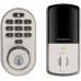 Kwikset 99380-001 Halo Wi-Fi Smart Lock Keyless Entry Electronic Keypad Deadbolt Featuring SmartKey Security, Satin Nickel