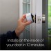 August Wi-Fi, (4th Generation) Smart Lock - Fits Your Existing Deadbolt in Minutes, Silver