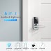 Smart Lock,Hornbill Fingerprint Keyless Entry Locks with Touchscreen Keypad,Bluetooth Front Door Lock,Electronic Digital Deadbolt with Reversible Handle,Free App,IC Card, Code,Wireless Lock