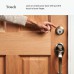 Level Lock Smart Lock - Touch Edition, Keyless Entry Using Touch, a Key Card, or Smartphone. Bluetooth Enabled, Works with Ring and Apple HomeKit - Satin Nickel