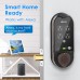 LOCKLY Vision Deadbolt with Video Doorbell Edition Smart Lock PGD798VB, Keyless Entry Door Lock with Fingerprint, Wi-Fi, APP, Camera and Patented Keypad for Home/Office/Apartment (Venetian Bronze)