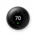 Google Nest Learning Thermostat - Programmable Smart Thermostat for Home - 3rd Generation Nest Thermostat - Works with Alexa - Stainless Steel