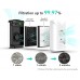 Air Purifiers for Home Large Room, H13 True HEPA Filter, Up to 538ftВІ Air Filter for 99.97% Pet, Dust, Pollen Monitor Air Quality with Light Strips 25dB Quiet Air Cleaner Smart WiFi &amp; Alexa Control &amp; Remote Control (Model-FA500)