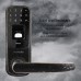 ULTRALOQ UL3 BT 2nd Gen Smart Lock + WiFi Bridge 5-in-1 Keyless Entry Electronic Door Handle, Black