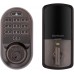 Kwikset 99380-001 Halo Wi-Fi Smart Lock Keyless Entry Electronic Keypad Deadbolt Featuring SmartKey Security, Satin Nickel